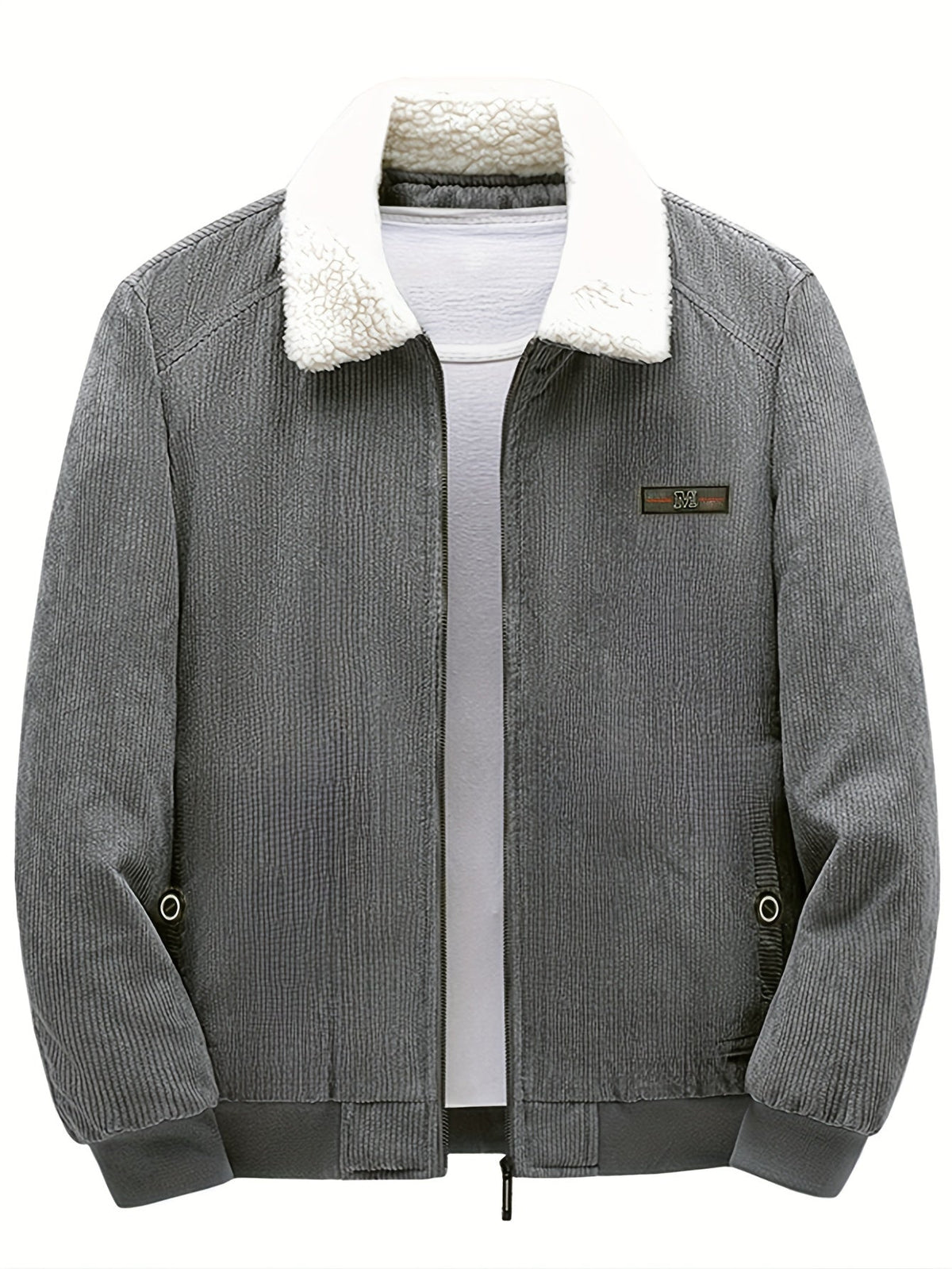 Men’s Sherpa Collar Zip Jacket