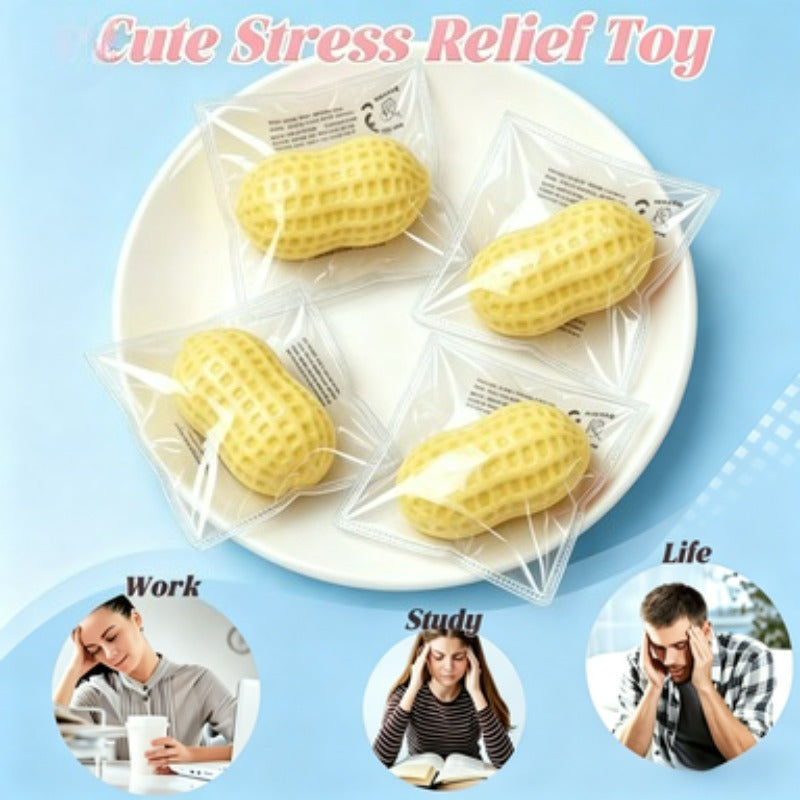 Peanut-Shaped Squeeze Stress Toy