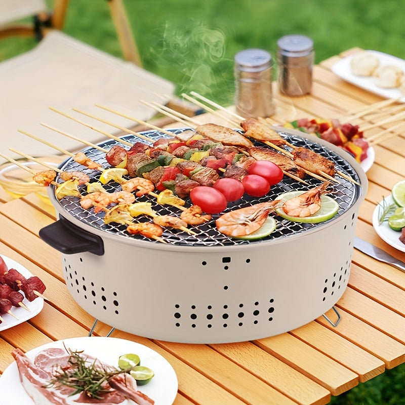 Verstellbarer rauchfreier elektrischer Tischgrill