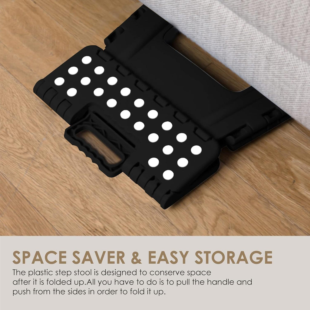 Foldable Step Stool with Grip Surface