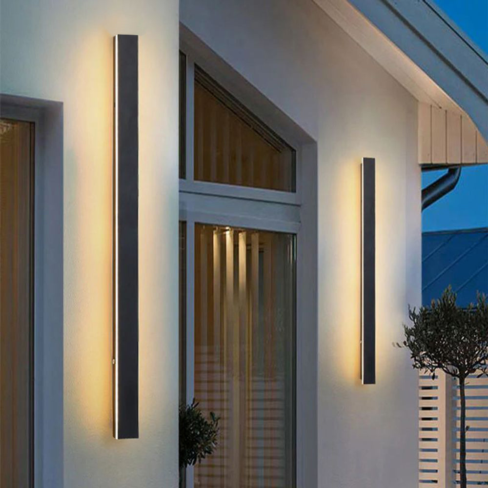 Lampada da parete lineare architettonica a LED con protezione dagli agenti atmosferici IP65