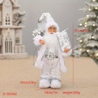 Figura natalizia decorativa di Babbo Natale