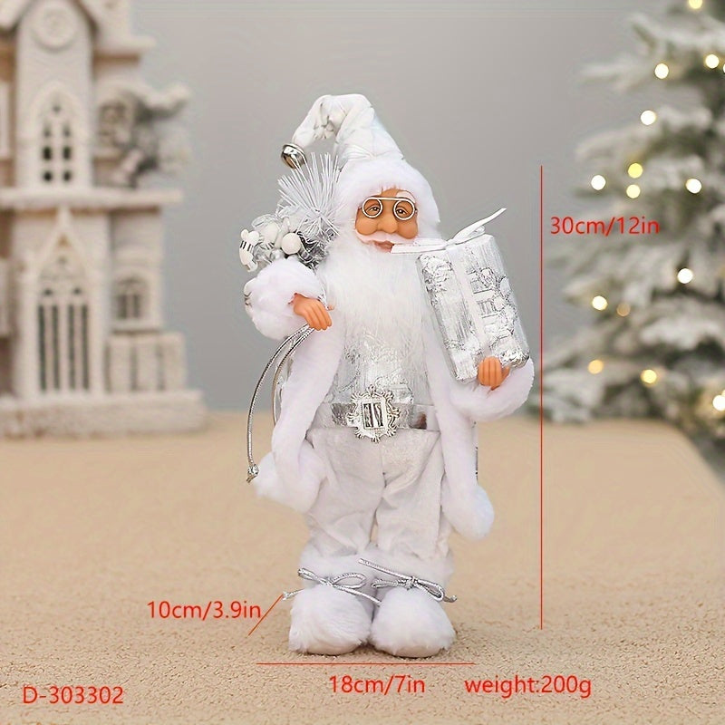 Figura natalizia decorativa di Babbo Natale