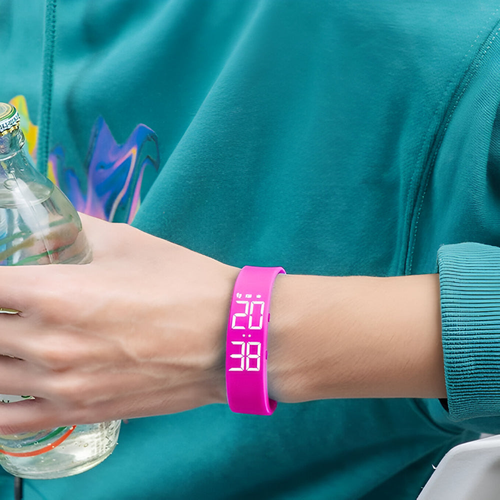 Reproductor de música con pulsera digital