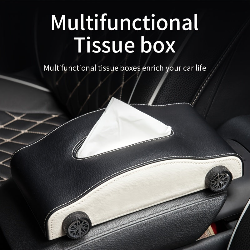 Housse de boîte à mouchoirs en forme de voiture