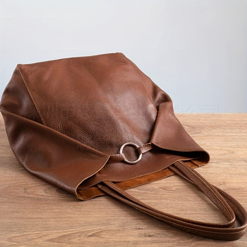 Übergroße lässige Schultertasche