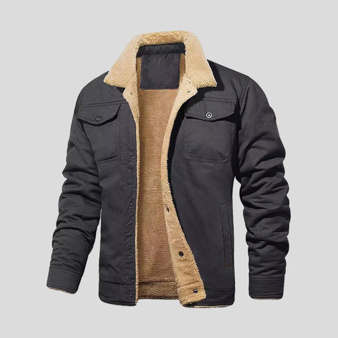 Men’s Sherpa-Lined Trucker Jacket