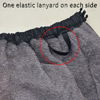 Insulated Motorcycle Leg Apron Cover for Cold Weather Riding and Wind Protection