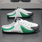 Zapatillas deportivas de malla sin cordones para hombre