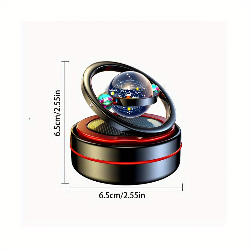 Drehendes Autoornament des Sonnensystems