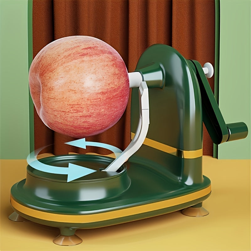 Pelador manual de manzanas giratorio