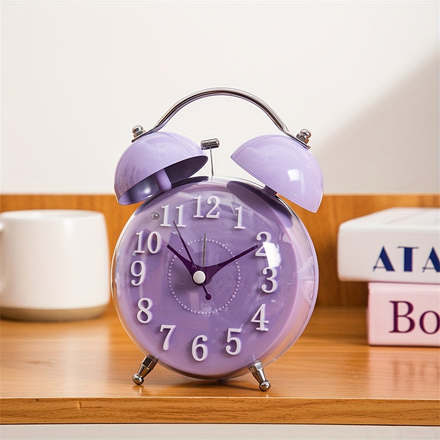 Twin Bell Analogue Alarm Clock