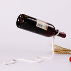 Soporte para botella con cuerda de equilibrio