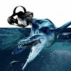 Visore VR per smartphone con cuffie integrate e lenti regolabili