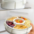 Round Compartment Snack Storage Box
