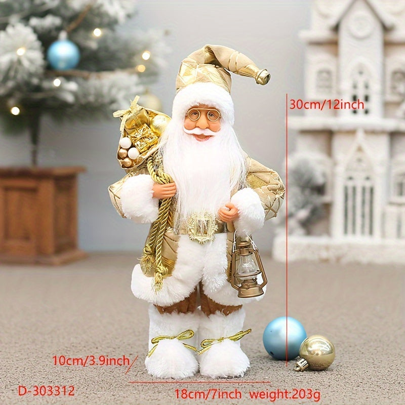 Figura natalizia decorativa di Babbo Natale