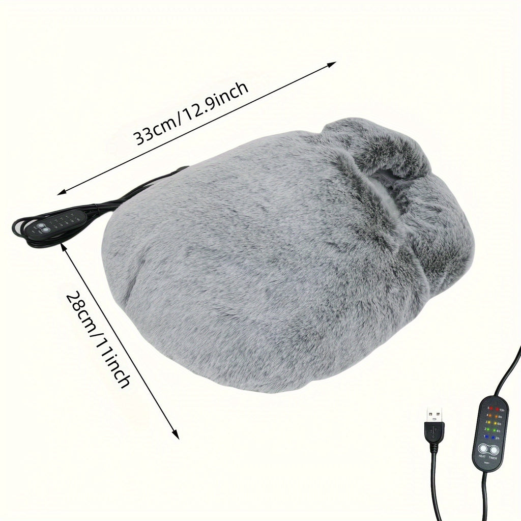 USB Heated Foot Warmer with Timer
