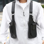 Bolso bandolera con múltiples bolsillos
