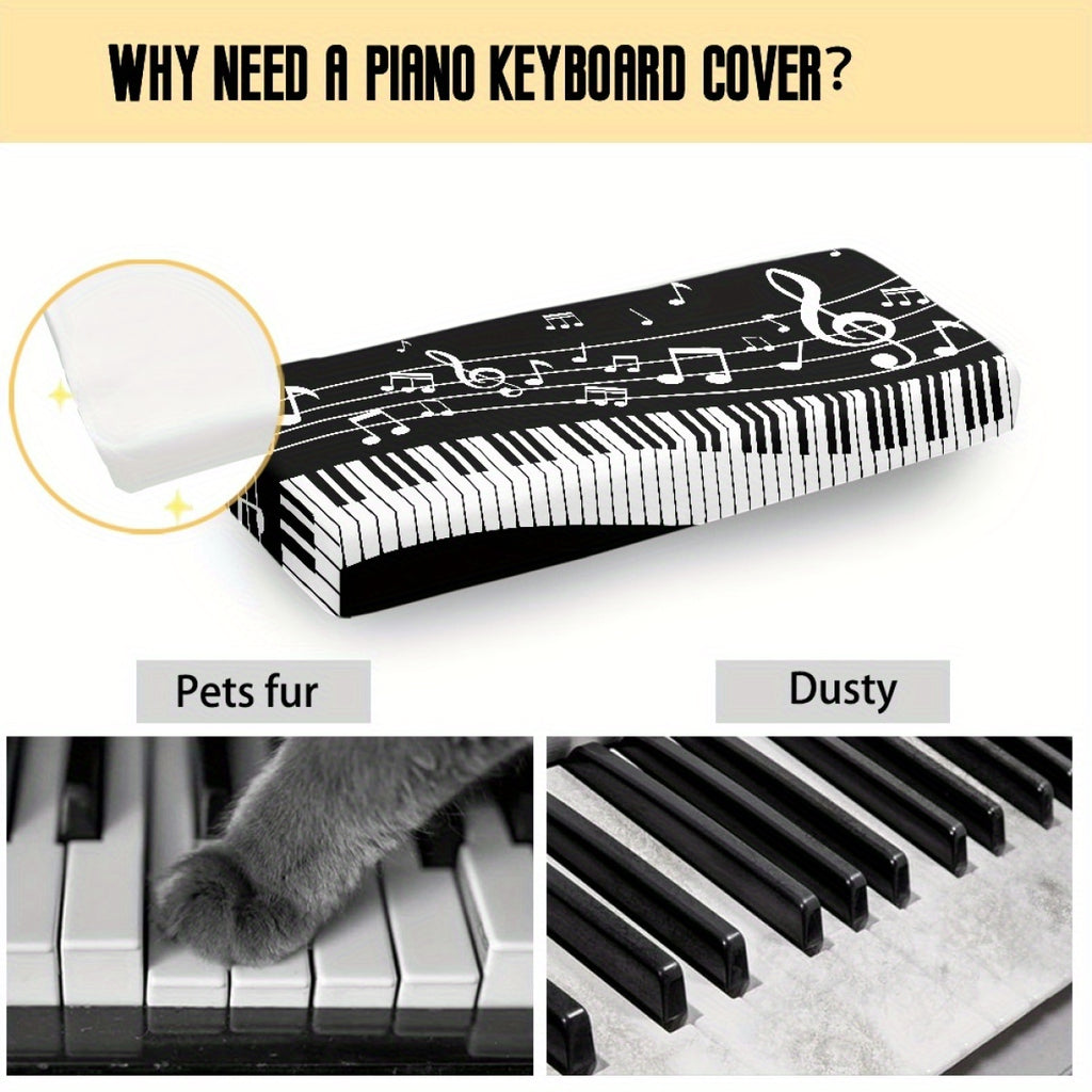Staubschutzhaube für Piano-Tastatur