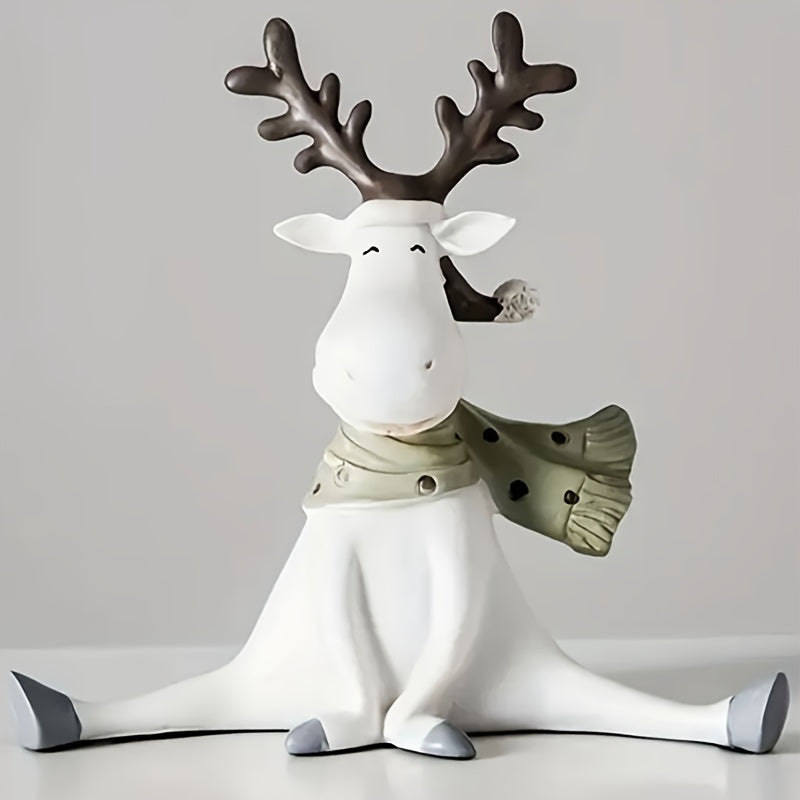 Sitzender Weihnachtsrentier-Anhänger