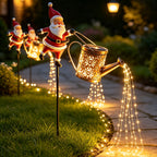 Skulpturale Christbaumschmuck-Präsentation