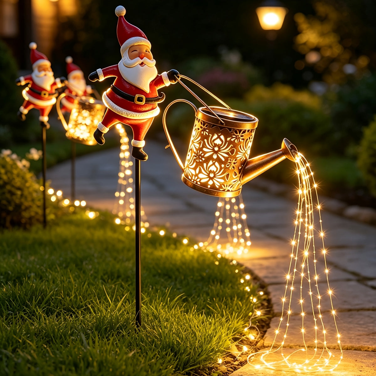 Skulpturale Christbaumschmuck-Präsentation