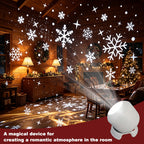 Christmas Snowflake Projection Light