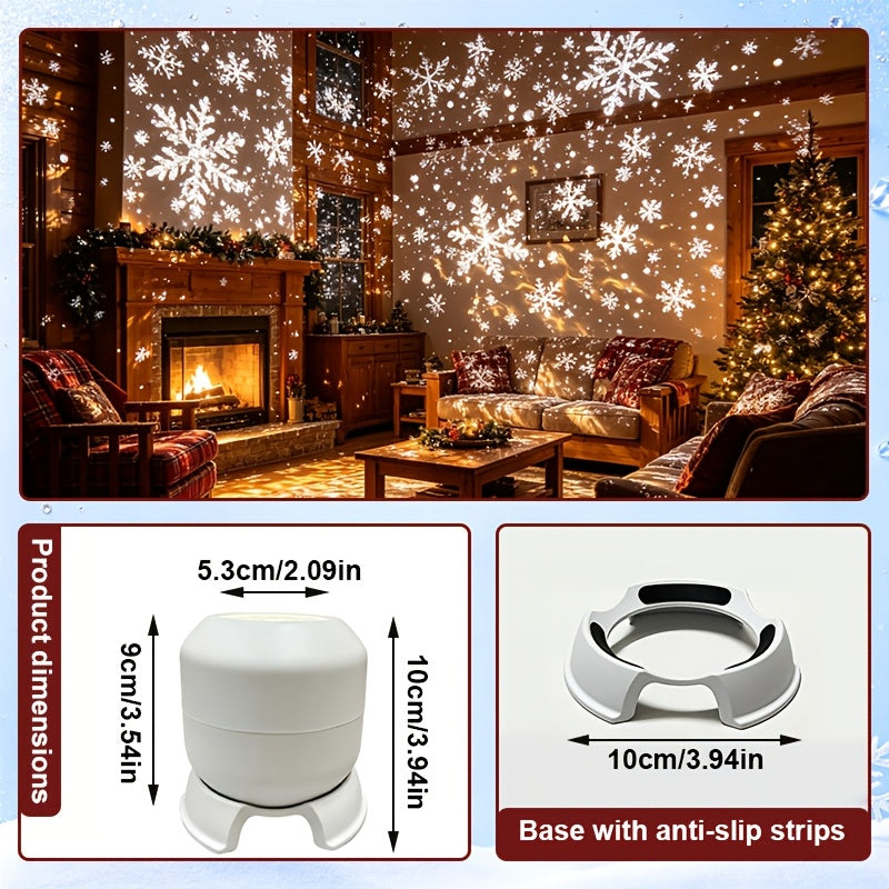 Christmas Snowflake Projection Light