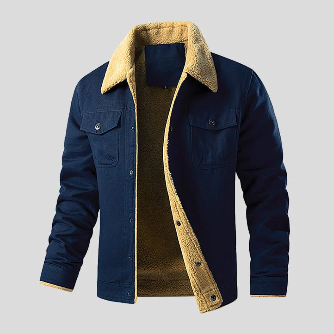 Men’s Sherpa-Lined Trucker Jacket