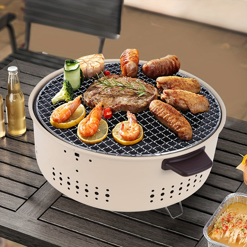 Verstellbarer rauchfreier elektrischer Tischgrill