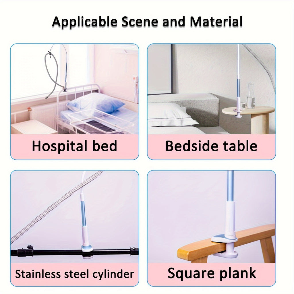Soporte para tubo de CPAP de uso junto a la cama