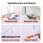 Soporte para tubo de CPAP de uso junto a la cama