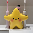 Star-Shaped Electric Toothbrush Holder