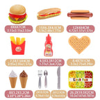 Pretend Fast Food Play Set