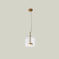 Retro Tinted Glass LED Pendant Light