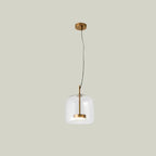 Retro Tinted Glass LED Pendant Light