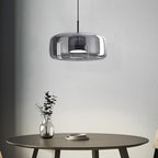 Retro Tinted Glass LED Pendant Light