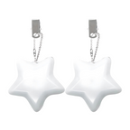 Heart-Shaped Touch-Sensitive LED Keychain Light