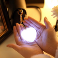 Heart-Shaped Touch-Sensitive LED Keychain Light