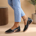Damskie oddychające buty ortopedyczne typu loafers na wygodne codzienne chodzenie