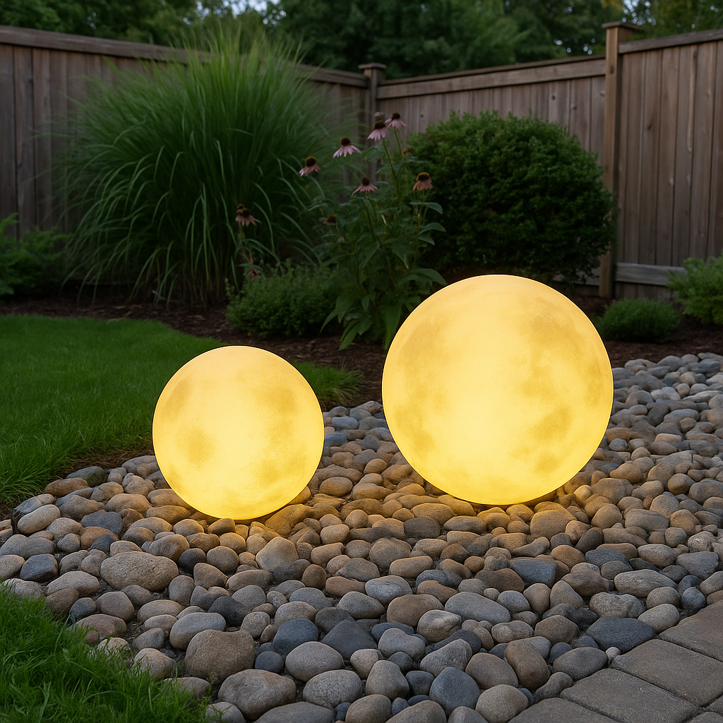 Moon Globe Garden Light