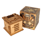Boîte casse-tête en bois QuantumCat de type escape game
