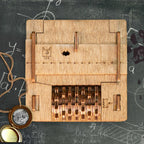 Boîte casse-tête en bois QuantumCat de type escape game