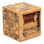 Boîte casse-tête en bois QuantumCat de type escape game