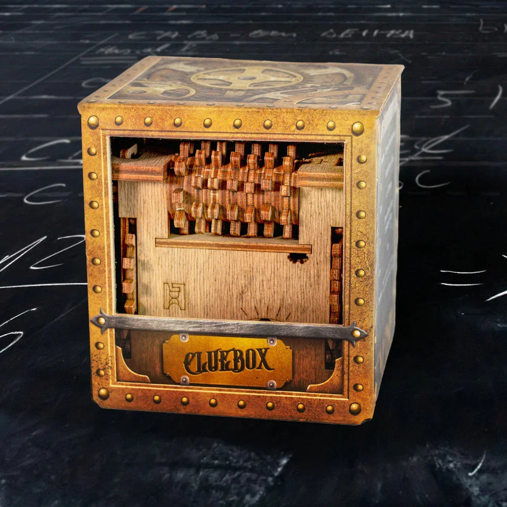 Boîte casse-tête en bois QuantumCat de type escape game