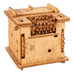 Boîte casse-tête en bois QuantumCat de type escape game