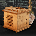 Boîte casse-tête en bois QuantumCat de type escape game