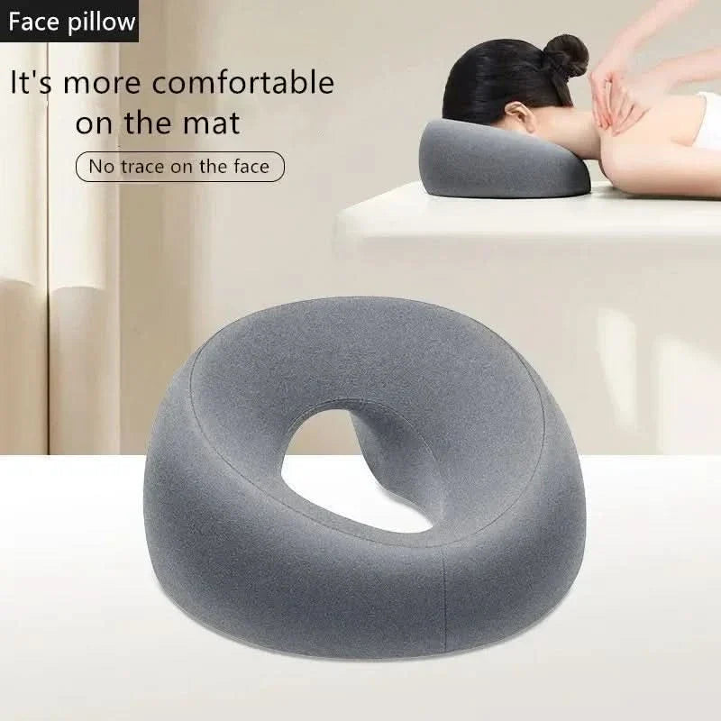 Cuscino ergonomico per massaggi a pancia in giù con apertura traspirante e morbida imbottitura