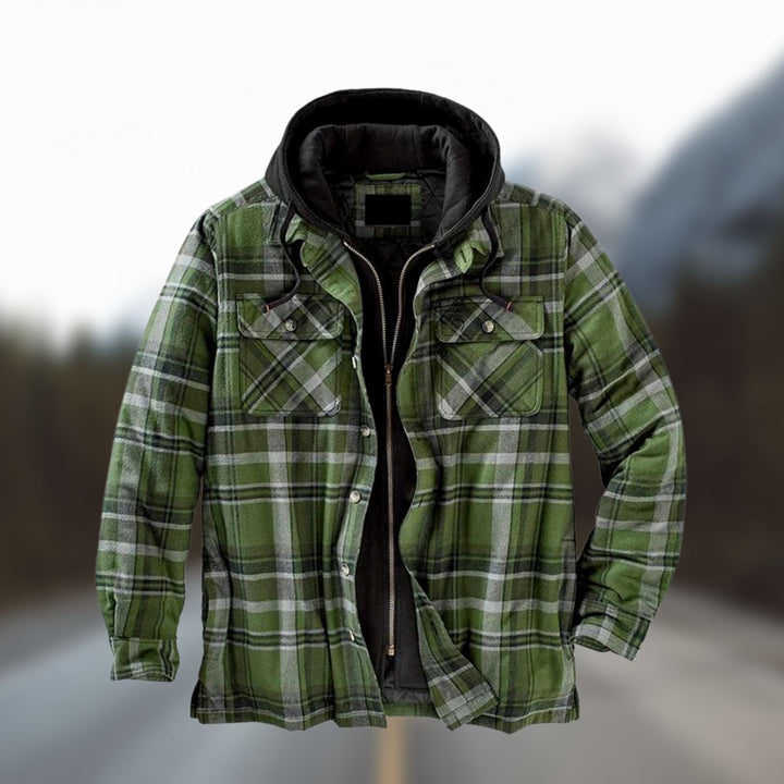 Men’s Printed Hooded Jacket