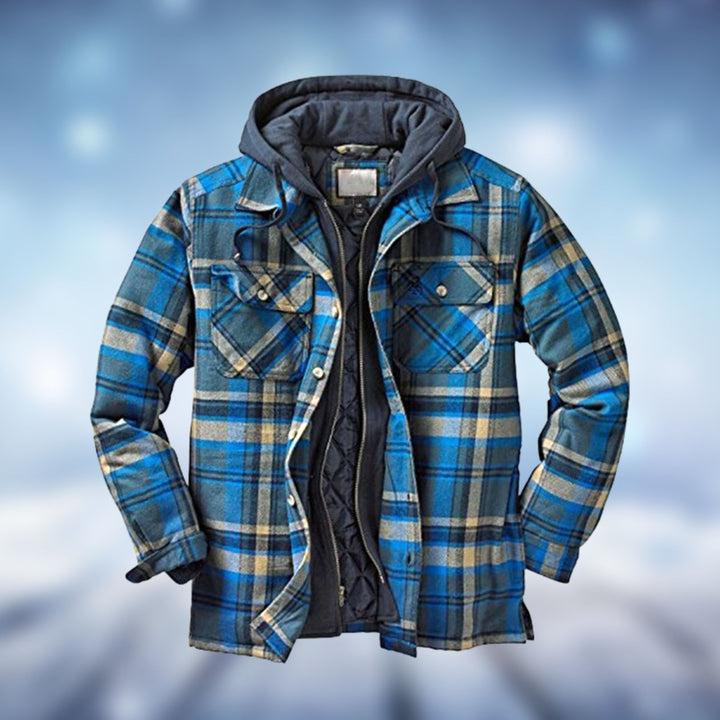 Men’s Printed Hooded Jacket